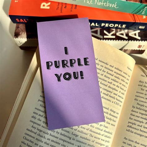 I Purple You! - Magnetic Bookmark – KALP