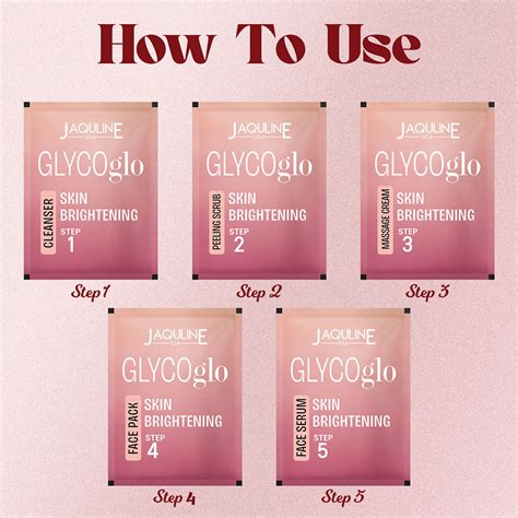 Jaquline USA Radiance GLO Glycolic- 5 in one FACIAL KIT