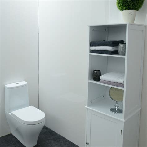 Buy White Panels Splashbacks White Cladding-PVC-for Bathroom Shower ...