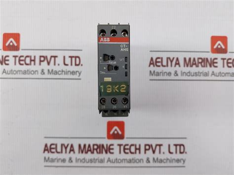 Abb Ct-ahs.22 Time Relay Off-delay With Aux. Voltage 300V 4Kv 4A ...