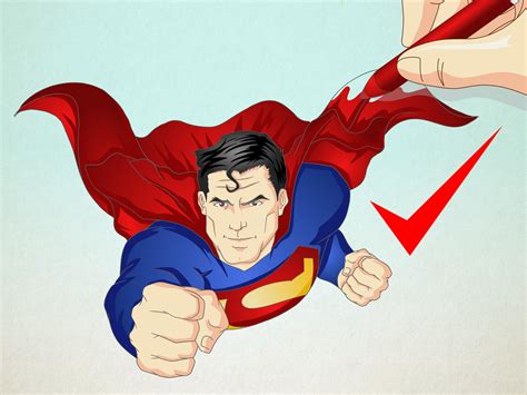 Superman Drawing Easy Step By Step