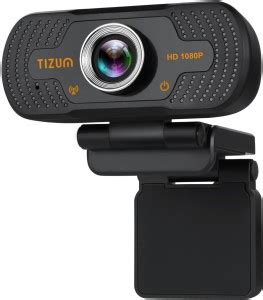 Tizum Full HD 1080p Webcam, Widescreen Viewing Angle, Auto Light ...