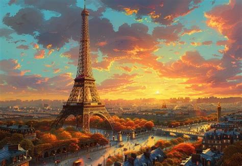 Shop Eiffel Tower Wallpaper Online - 3 Year Color Warranty