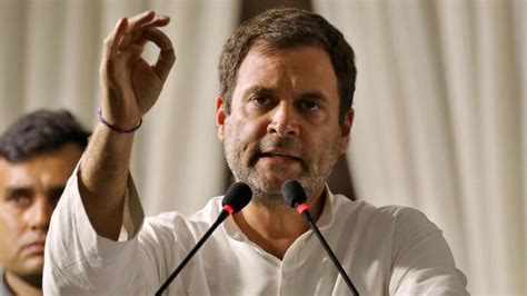 Rahul Gandhi demands implementation of recommendations by panel on ...