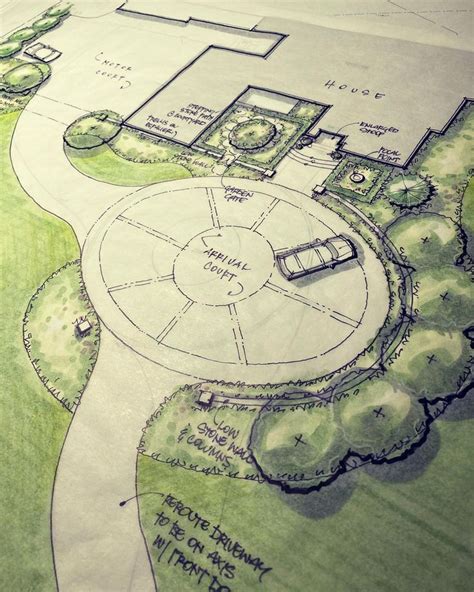 Image result for Circular Landscape Design