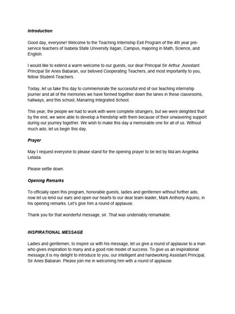 Image result for Emcee Script Intor