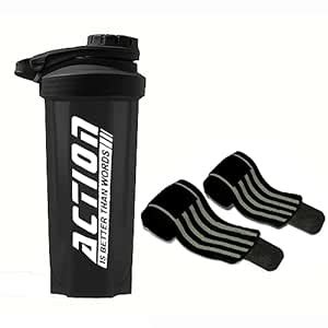 COOL INDIANS Premium Leakproof Gym Shaker Bottle With Wrist band | Gym ...