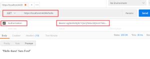 Image result for Azure B2C Web API Test in Postman