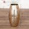 Behoma Metal Modern Hammered Flower Vase, Gold