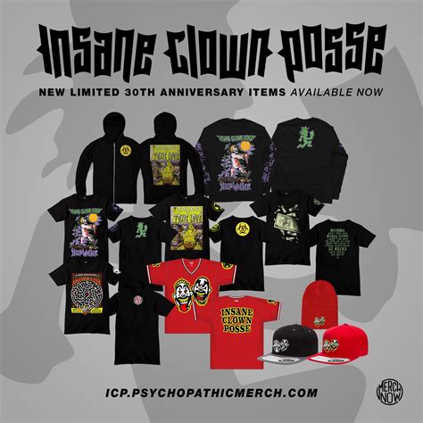 Insane Clown Posse Merchandise Insane Clown Posse Shirt XL ICP Bio