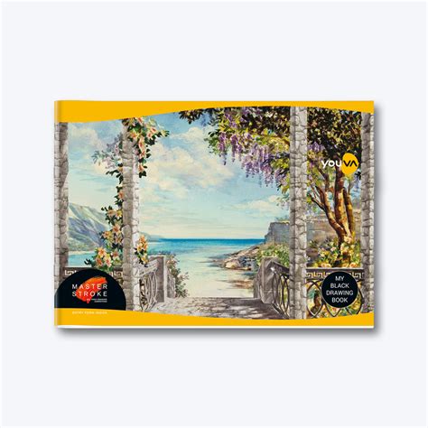 Black Drawing Book (A3 Size) YOUVA Drawing Book Pack Of 2