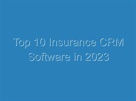 Insurance CRM Software 的图像结果
