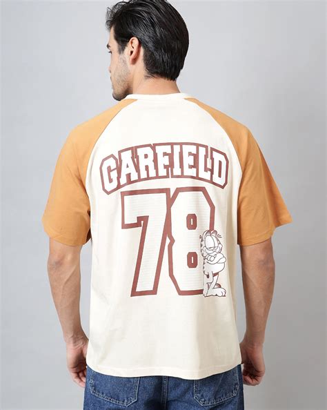 Garfield Printed Oversized Tshirt For Men – Free Authority