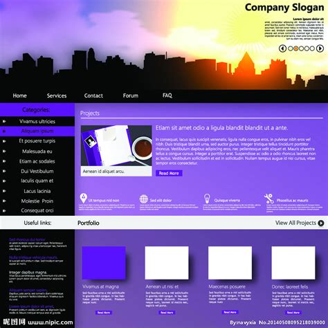 网页设计设计图__广告设计_广告设计_设计图库_昵图网nipic.com