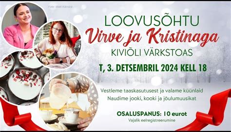 Loovusõhtu Kiviõli Värkstoas , Soo tn 3, Kiviõli, Kiviõli, Ida-Viru ...
