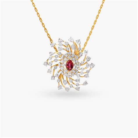 Stunning Diamond Pendant and Earrings Set