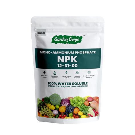 Garden Genie MAP (Mono Ammonium Phosphate) NPK 12 61 00 Fertilizers for ...