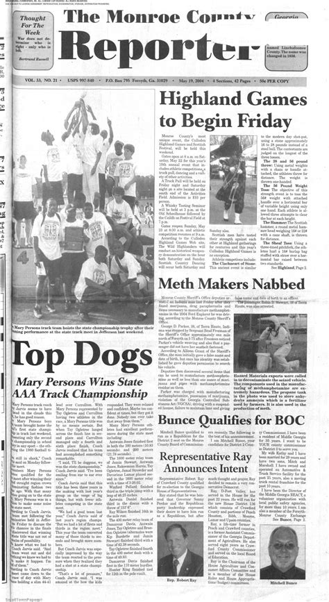 Monroe County Reporter