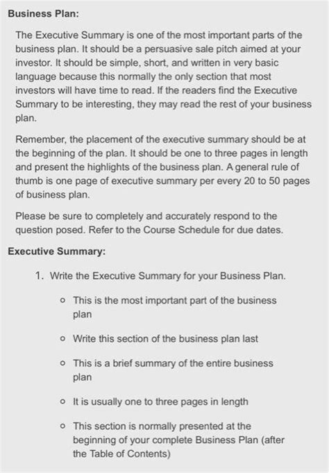 Business Plan Summary Example.pdf 的图像结果