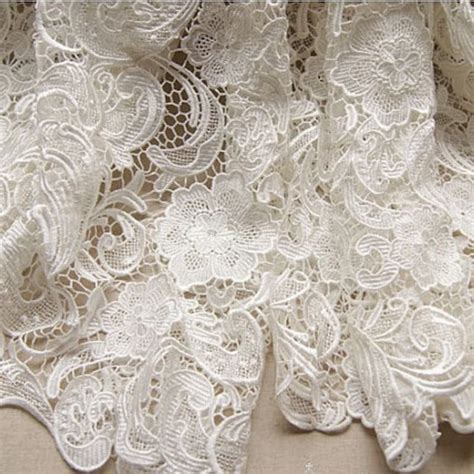 Buy Guipure Lace Fabric Online In India - Etsy India