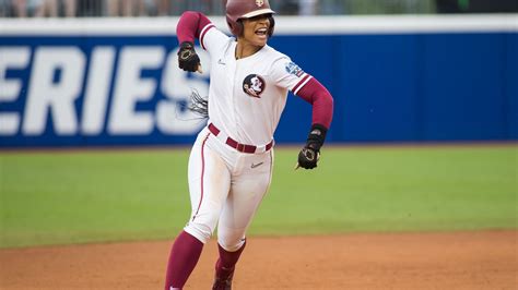 FSU softball run-rules Missouri at Clearwater Invitational