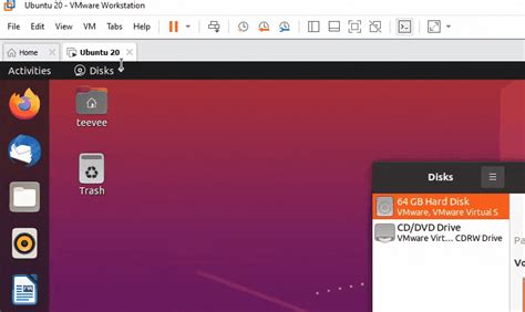 Image result for Ubuntu VM Create Virtual Optical Disk Storage