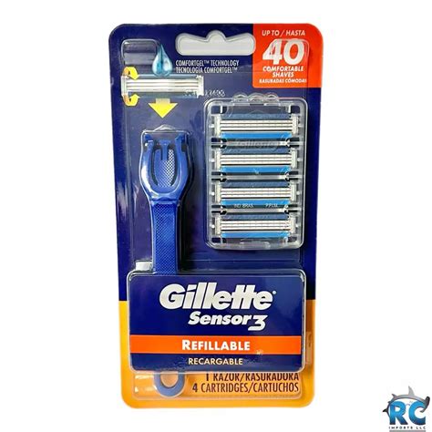 PG NAVAJAS GILLETTE SENSOR 3 – RC Imports