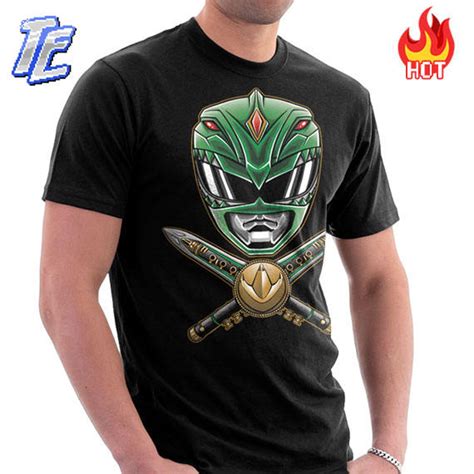 Unisex / Mens : Green Power Ranger Shirt / Ranger Shirt / Tommy Oliver ...