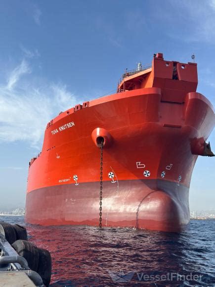 TUVA KNUTSEN, Crude Oil Tanker - Details and current position - IMO ...