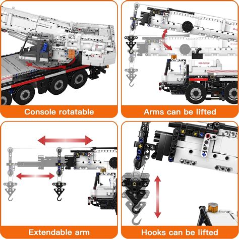 MouldKing Mould King 17075 Technik Remote Controlled Crane India | Ubuy