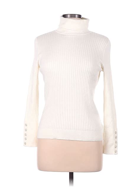 Talbots Ivory Pullover Sweater Size M (Petite) - 72% off | thredUP