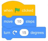 Image result for Scratch Motion