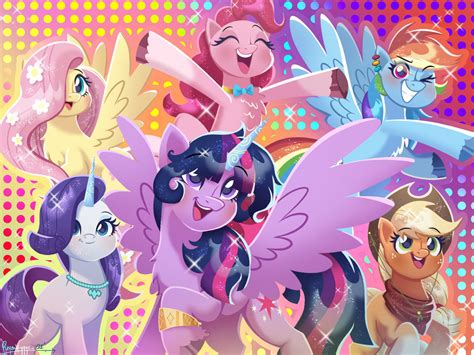 Mlp Mane 6 Wallpaper