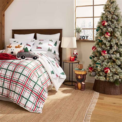 7ft Pre-Lit Frosted Percy Spruce Christmas Tree | At Home