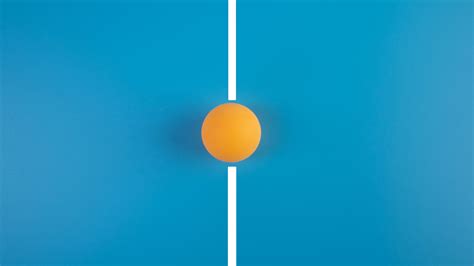 Download wallpaper 3840x2160 ping pong, tennis, ball, table, line ...