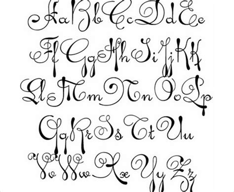 9+ Fancy Cursive Letters - JPG, Vector EPS, AI Illustrator
