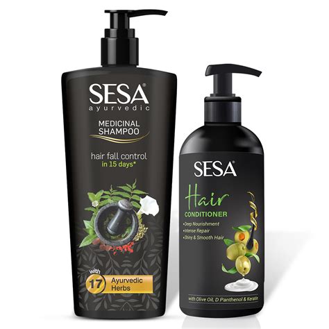 Ayurvedic Hair Fall Control Combo – Sesa Care