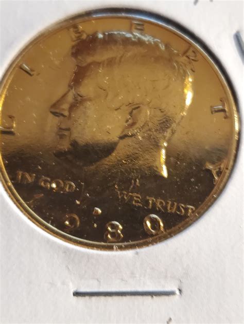 1980 D Kennedy Half Dollar - For Sale, Buy Now Online - Item #786485