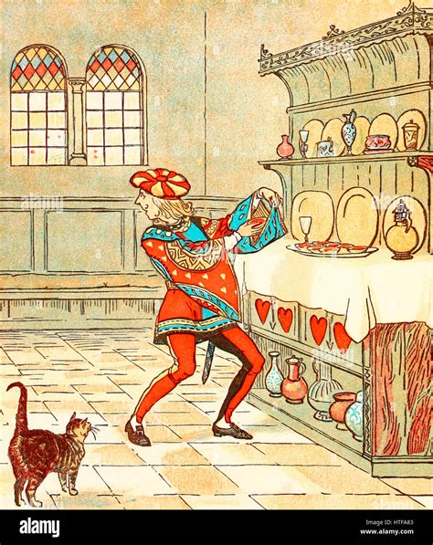 Knave Of Hearts Alice In Wonderland Cartoon