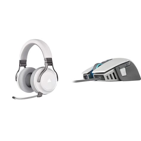 Buy Corsair Virtuoso RGB Wireless Gaming Headset – White, Premium & M65 ...