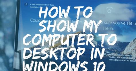 Image result for Show Desktop Icons My Computer