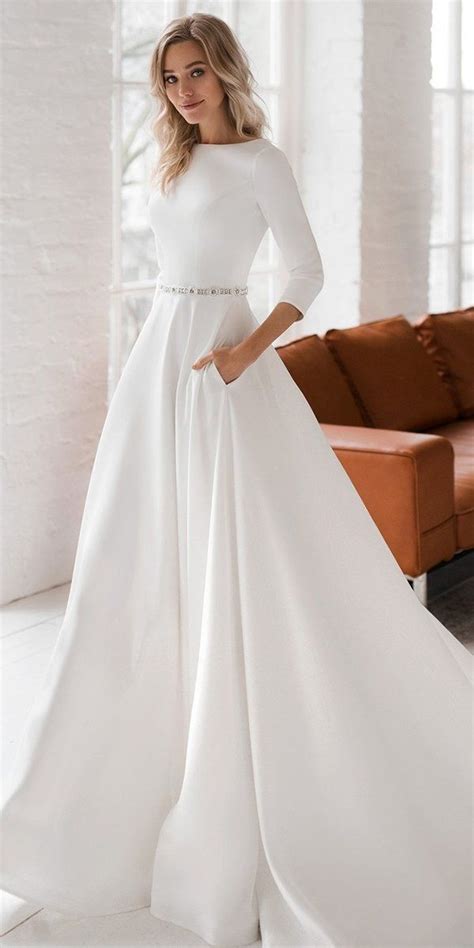 Buy cute and simple wedding dresses - In stock