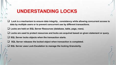 Image result for When a SQL Database Cannot Be Locked