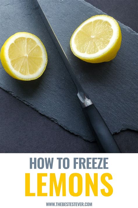 Can You Freeze Lemons? We Answer That, Along With Some Cool Tips ...
