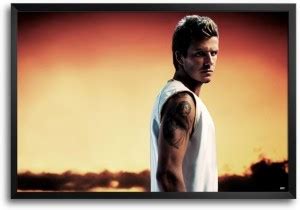 David Beckham Tattoo FP00004597 Framed Photographic Paper ...