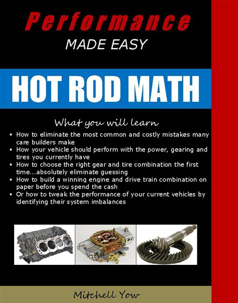 Hot Rod Math: The eBook Edition eBook : Yow, Mitchell Burnell, Yow ...