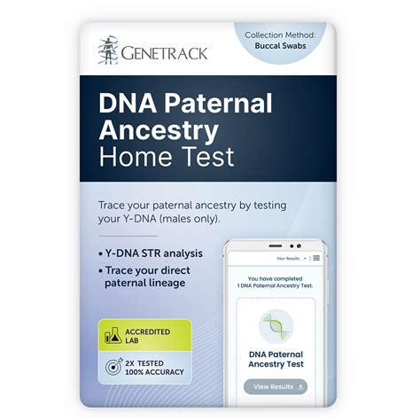 DNA Paternal Ancestry Test | Genetrack Australia