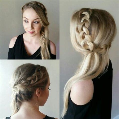 Boho Side Braid Tutorial 的图像结果