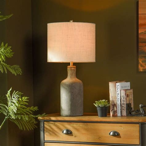 Image result for Concrete Table Lamp