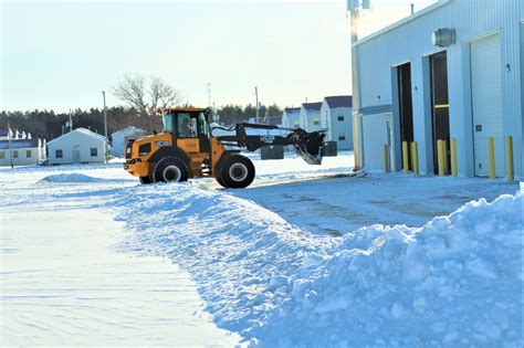 Photo Story: January 2024 snow-removal operations at Fort McCoy ...